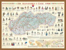 mapa slovensko v case