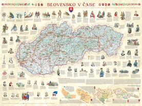 mapa slovensko v case
