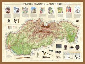 mapa pravek a starovek na slovensku