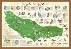 mapa samova risa