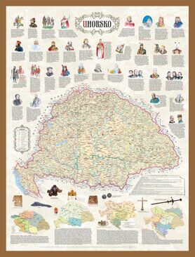 mapa uhorsko