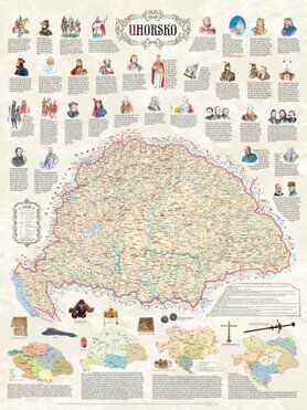mapa uhorsko