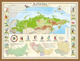 mapa slovania