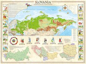 mapa slovania